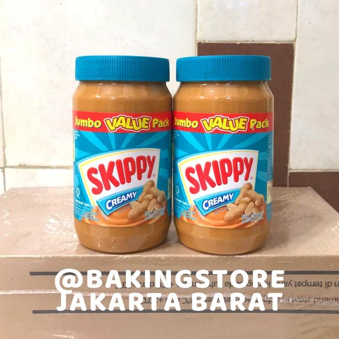 

New Skippy Creamy Peanut Butter 1 Kg Selai Kacang