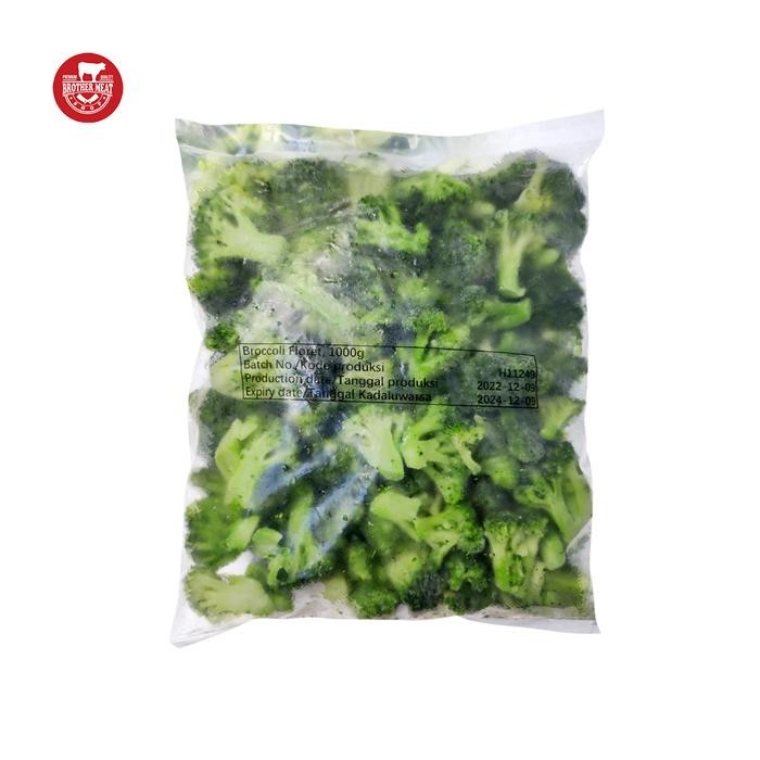 

New Brokoli Hijau, Sayuran Segar Beku 1kg