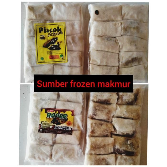 

New 10 pc piscok pisang coklat meler meleer. sumber frozen