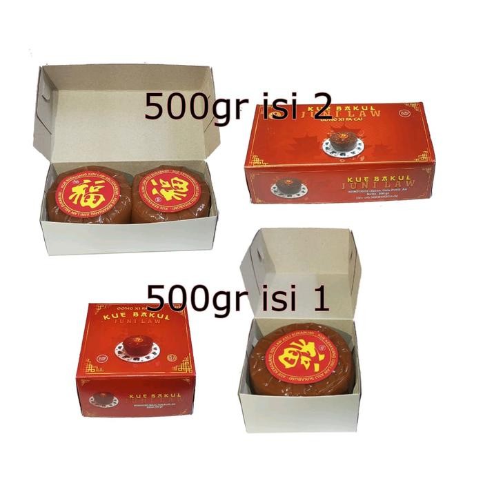 

Kue keranjang juni law 500gr Spesial pack