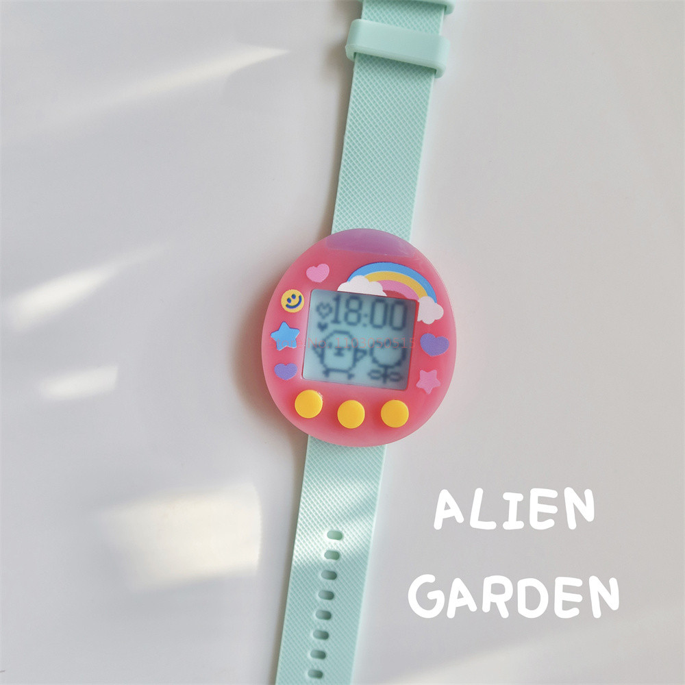 Tamagotchi Children'S Electronic Pet Original Acrylic Pet Chicken Cute Decorative Girl Fake Watch