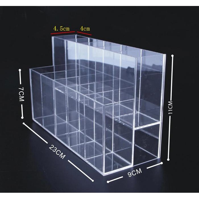 

Organizer Pulpen Akrilik Rak Pensil Acrylic Display Stand Holder Ak40