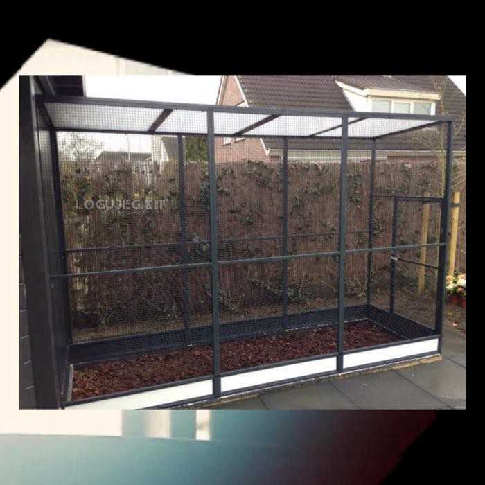 KANDANG MONYET KECIL / KANDANG MARMOSET / KANDANG MONYET BESAR JUMBO / SANGKAR BESI FULL