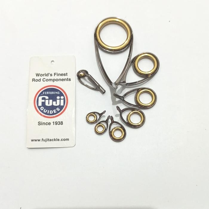 RING GUIDE FUJI GOLD SET SPINNING CINCIN KERAMIK KOLONGAN