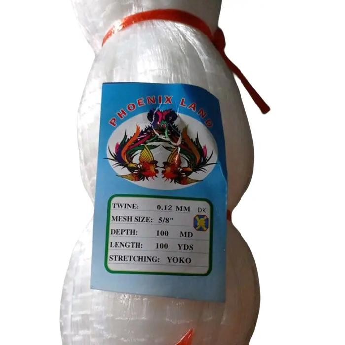 jaring ikan kecil 0.12. inchi 100md/100yds yoko jaring ikan wader ikan lunjar