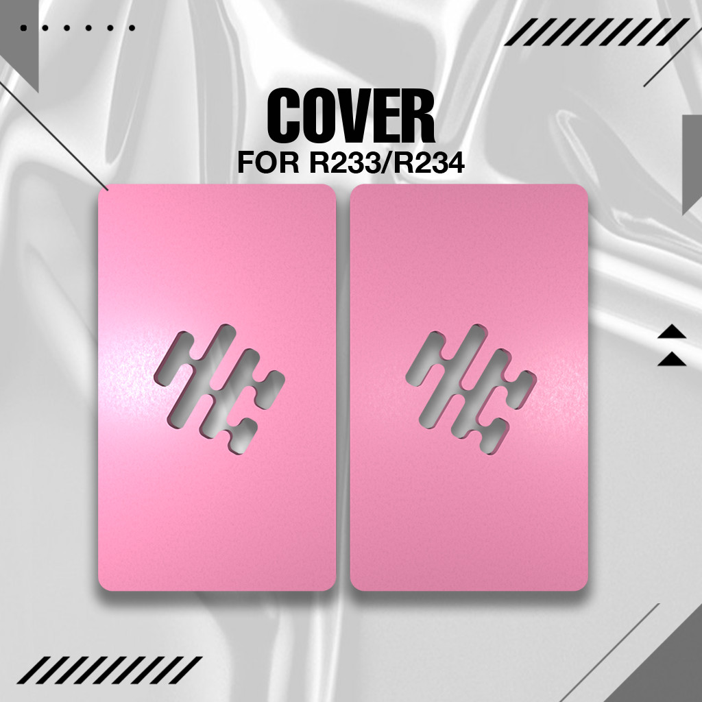 CASE PELINDUNG HC LOGO R233 R234 PINK