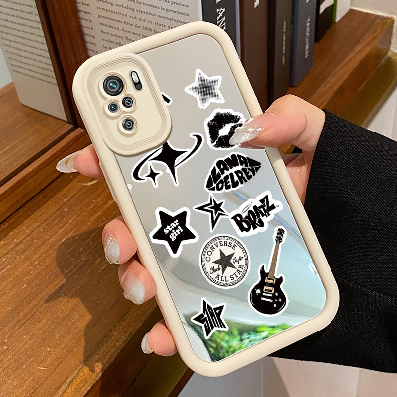 Casing Hp Untuk Xiaomi Redmi Note 10 Redmi Note 10s Redmi Note 10 Pro POCO M5s Case Bintang mode cer