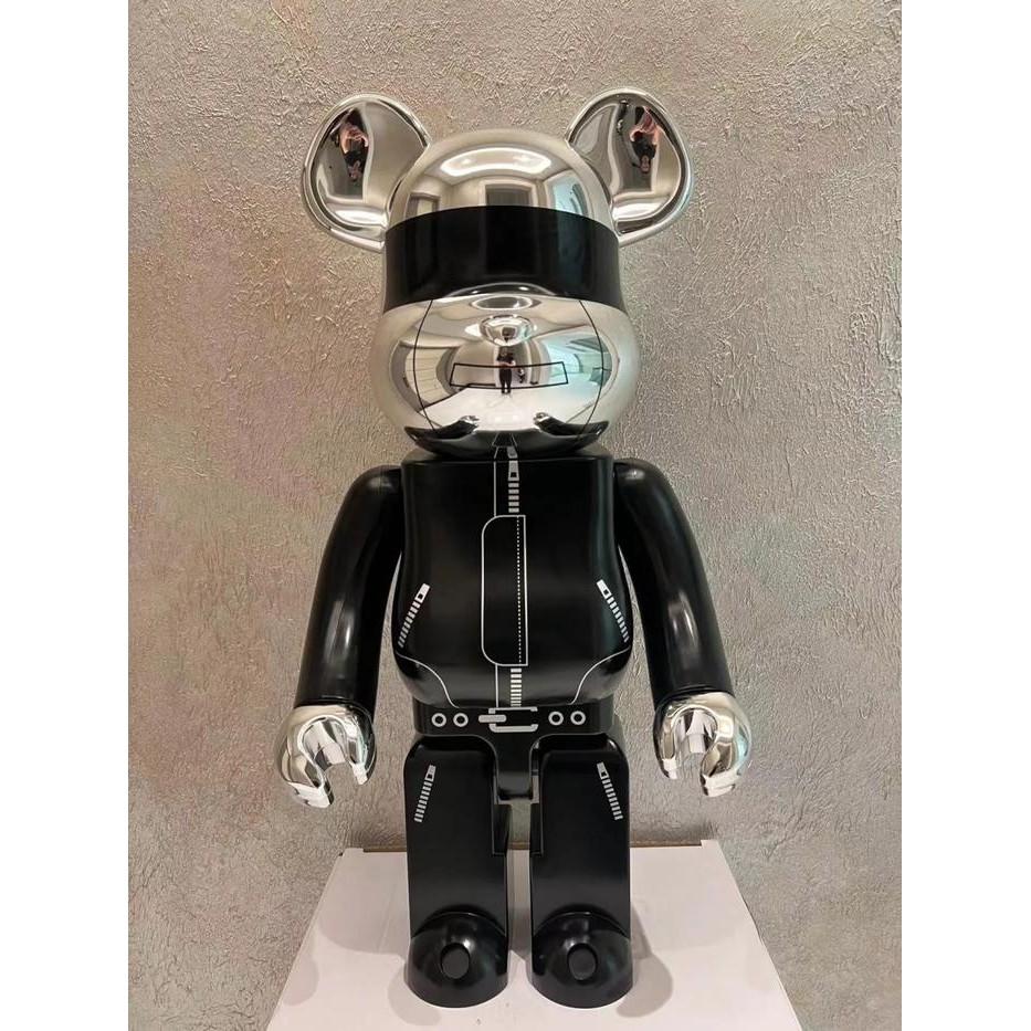 Pajangan Patung Bearbrick Daft Punk 1000% Keren Unik Figure - Its Me A21