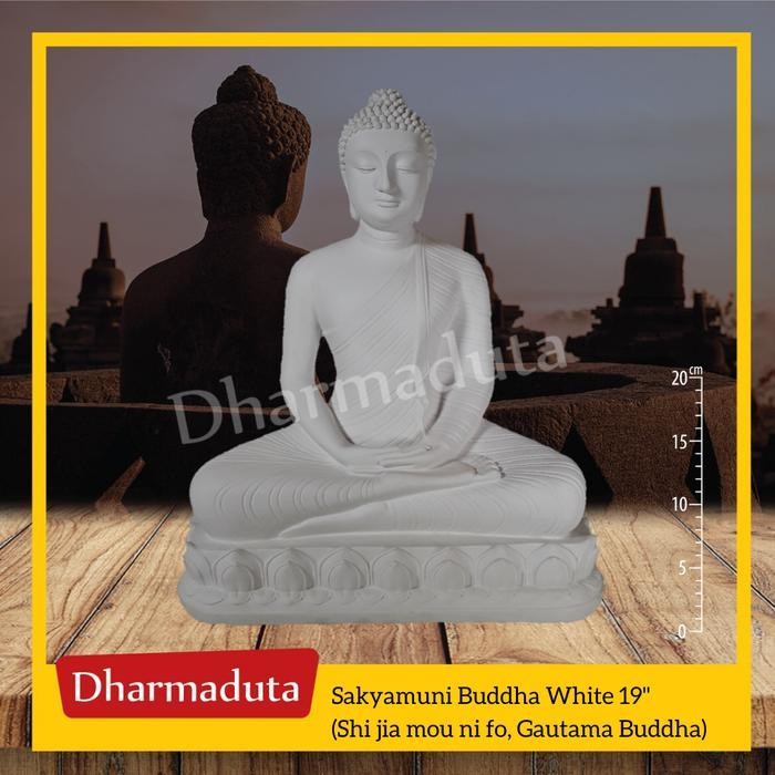 Sakyamuni Buddha Ii Whi 19In - Patung R Arca Buddha