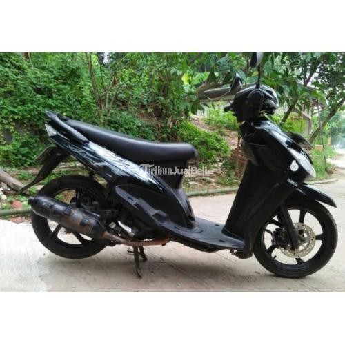 Stiker Striping Yamaha Mio Smile 2009 2010 Hitam Lis Body Standar Berkualitas Original