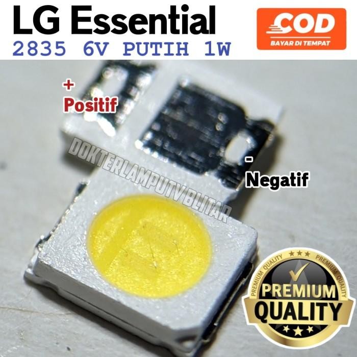 [Expert] 100PCS PUTIH LED SMD 6V 150MA LG2835 UNTUK SERVIS LAMPU LED DLL