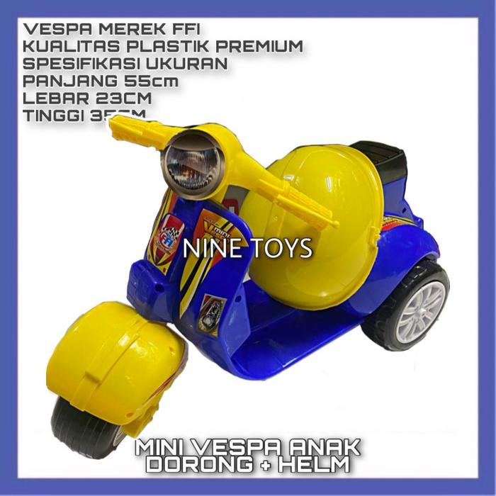 Mainan Vespa Mini Anak / Sepeda Dorong / Sepeda Anak