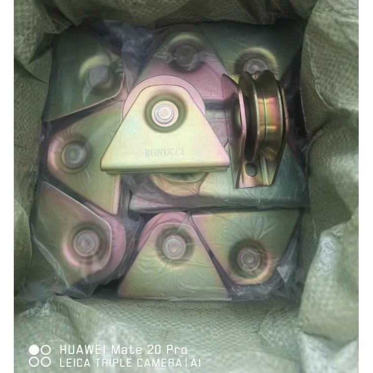 [Expert] Roda Rel Pagar Bubut Besi AS Bearing Galvanized Sliding Gate Wheel V/U