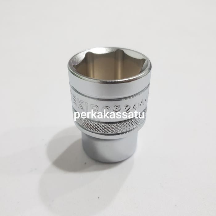 KUNCI MATA SOCK 1/2" X 24MM 6PT TEKIRO 24 MM SOCKET SOK SHOCK