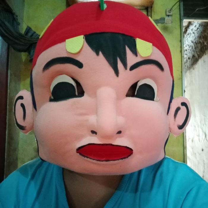 DISKON badut mampang kepala dewasa READY STOCK