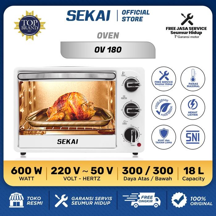 NEW SEKAI OVEN OV LISTRIK 180