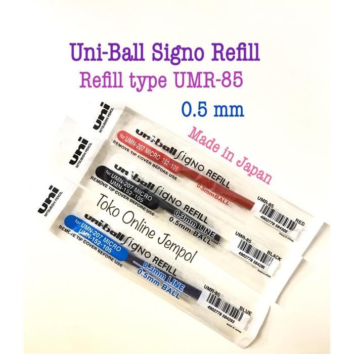 

UMR-85 Refill Pulpen Signo isi ulang pen 0.5 mm uni-ball ATK0883UN