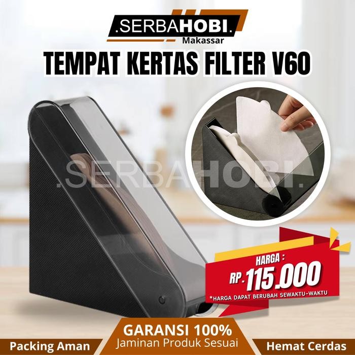*:*:*:*:*] Tempat Kertas Filter V60 Segitiga / Holder Paper Filter V60