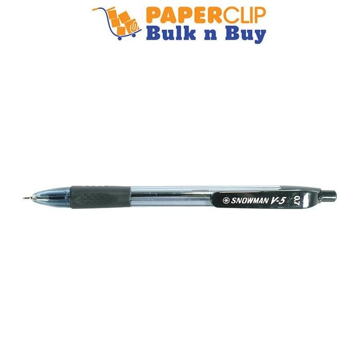 

BALLPOINT SNOWMAN V5 0.7 ISI 12 BLACK
