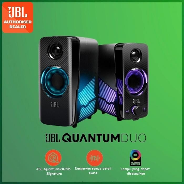 JBL Quantum Duo Speaker PC Gaming With RGB QuantumDuo
