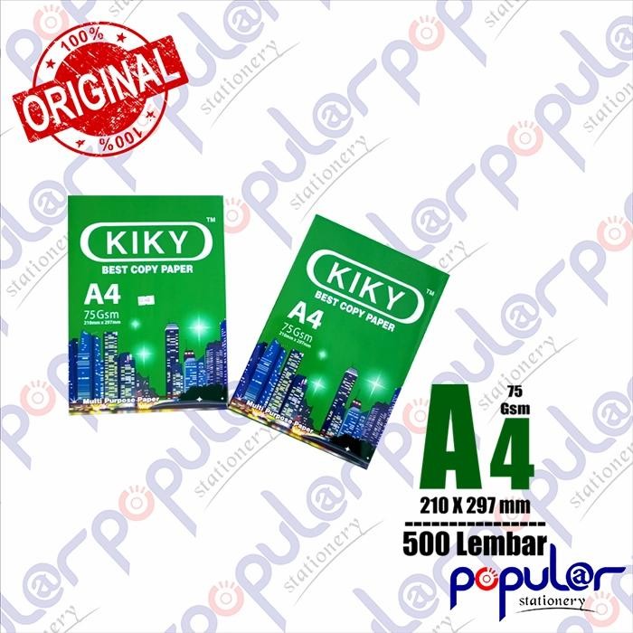 

Kertas HVS Kiky A4 75