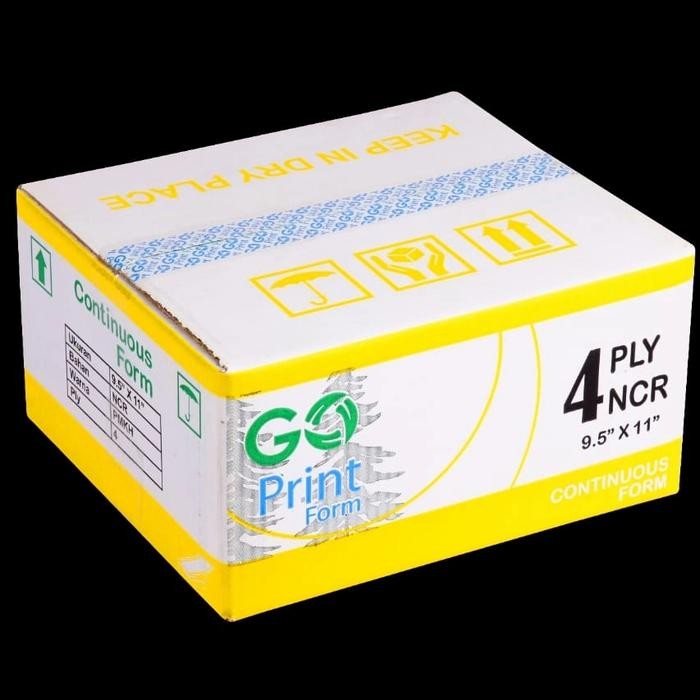 

Continuous Form 9,5 x 11 4 ply NCR ( Bisa request bagi 2)