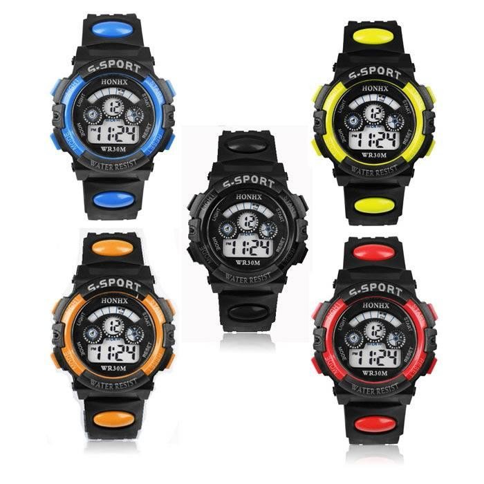 jam tangan digital sport anak ( sports watch led )