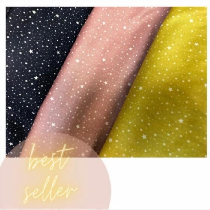 

KAIN KATUN JAPAN DESIGN motif BINTANG