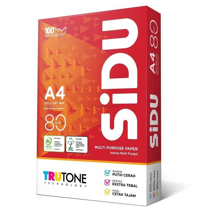 

Kertas HVS Sinar Dunia 80gsm A4