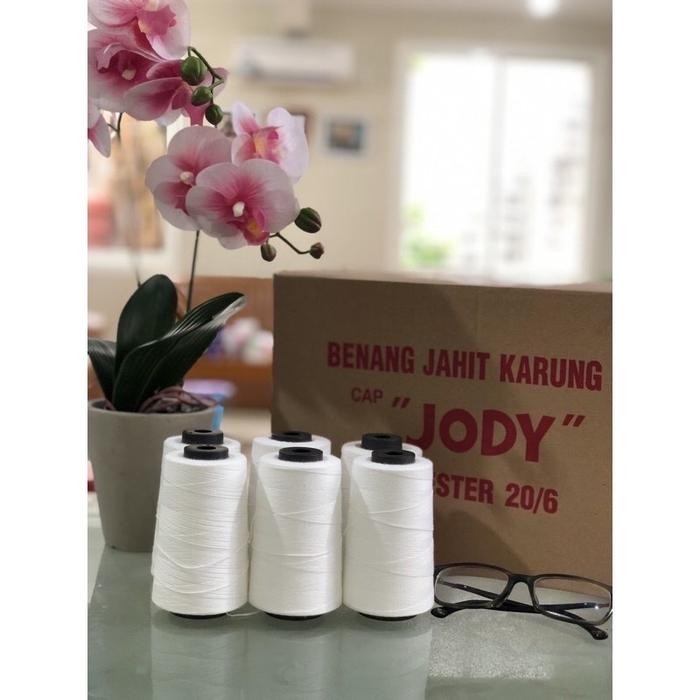 

Benang Karung cap Jody 20/6 per 1 kodi=20 pc