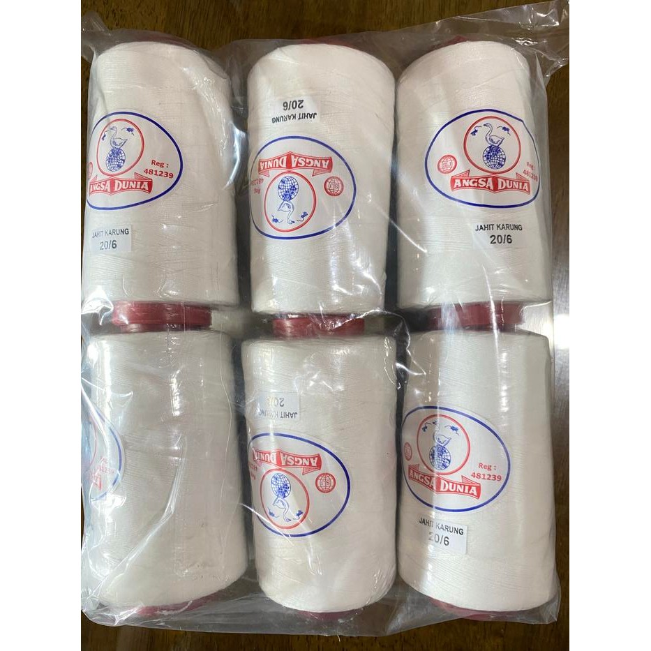 

Benang Jahit Karung (Benang Angsa Dunia) isi 6 biji