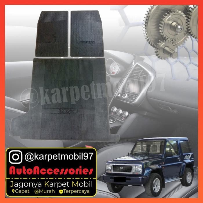 PROMO Karpet Feroza Karpet Mobil Feroza Karpet Daihatsu Feroza 2 Baris