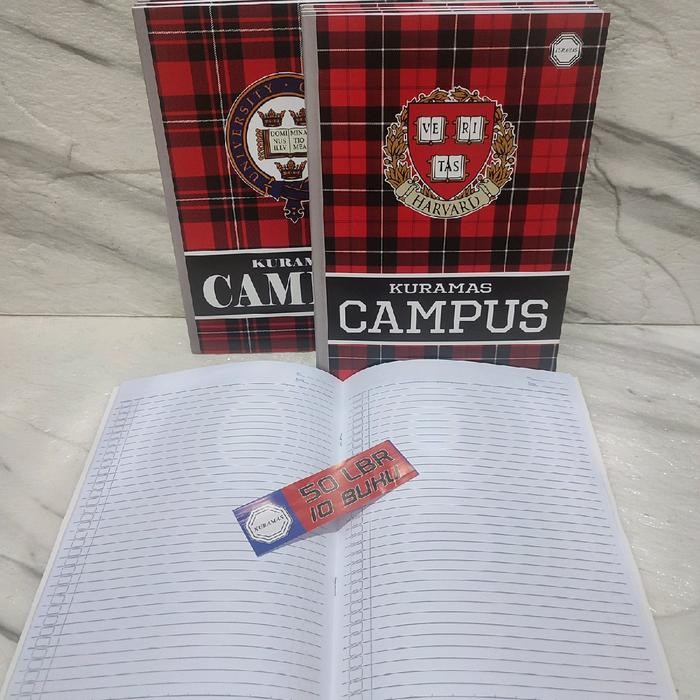 

Buku Tulis KURAMAS Campus 50 Lembar 10 Buku / Buku Ukuran Panjang