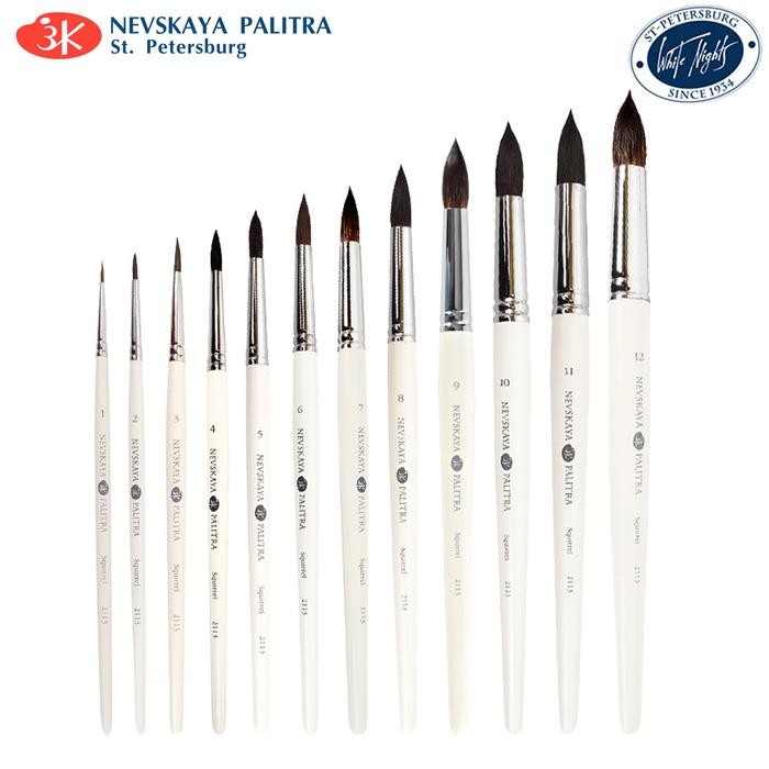

Nevskaya Palitra White Night Squirrel Brush