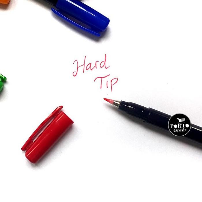 

Tombow Fudenosuke Hard Tip Brush Pen Color Coloring Calligraphy warna
