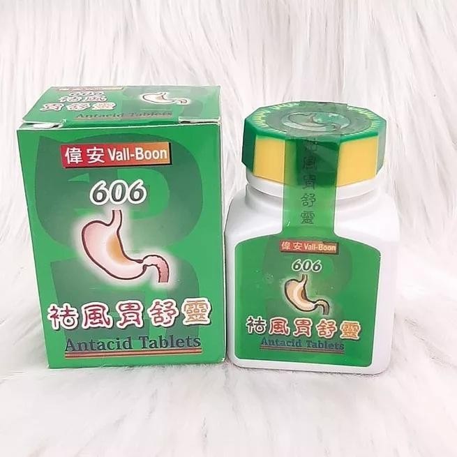 New Vaal-Boon 606 Antacid Tablet - Obat Maag, Nyeri Asam Lambung High Quality