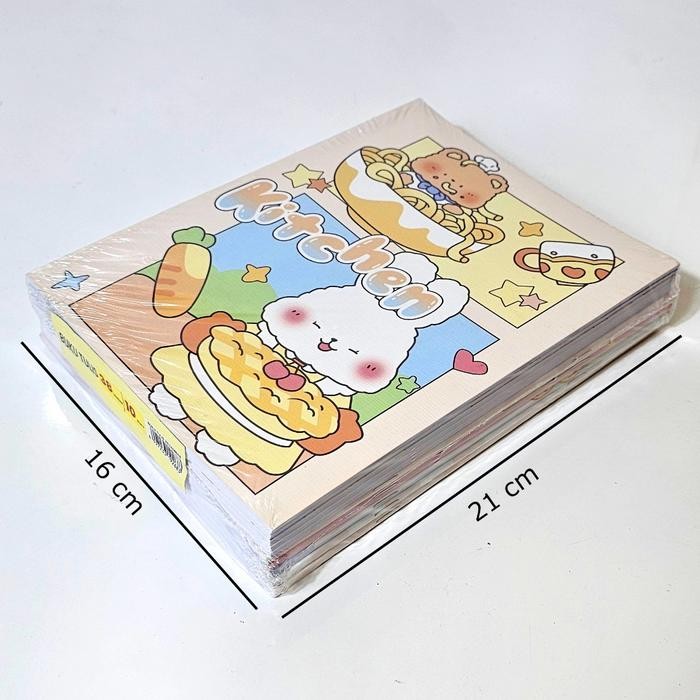 

UF Buku Tulis X-Book Kwarto/Kecil 38 Lembar(10bk) / Buku Catatan / Buku Sekolah Bergaris