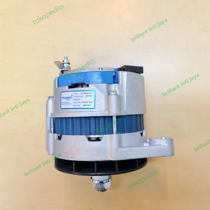 Terhemat Altenator Prestolite Part Number 66021507 55A 24V