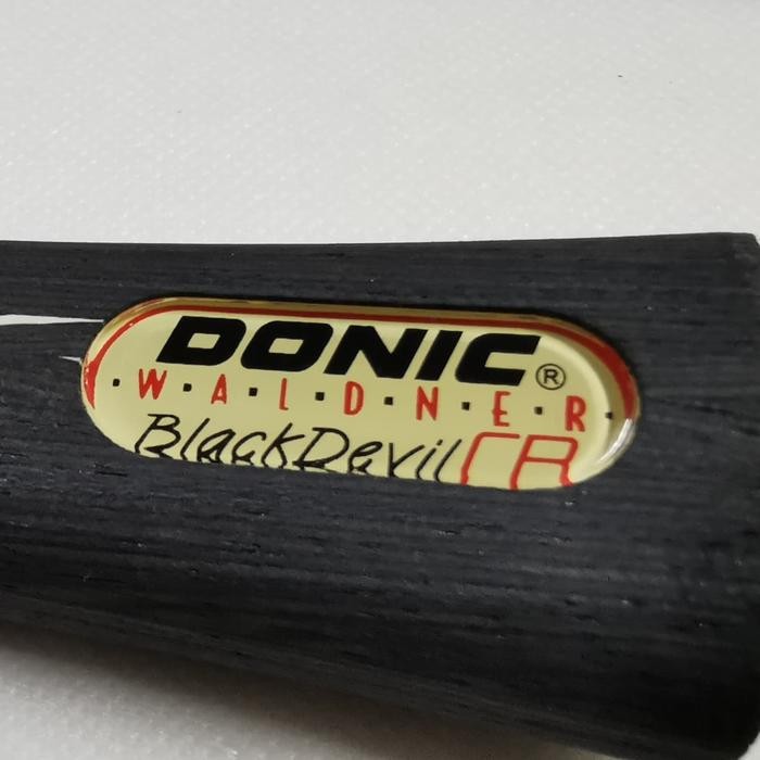 Bat Pingpong Donic Black Devil Lengkap Karet Donic Dan Aksesoris Set