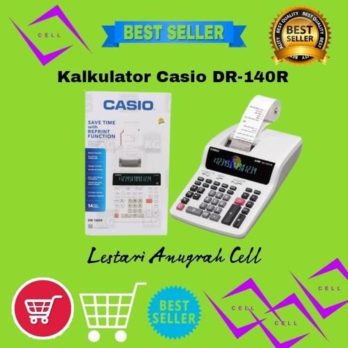 

Kalkulator Casio Printing DR-140R - garansi resmi