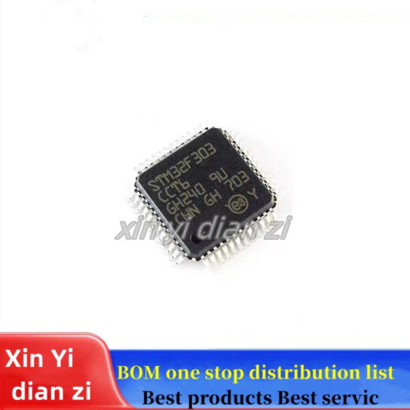 1pcs/lot STM32F303CCT6 STM32F303 QFP 32-bit microcontroller ic chips in stock