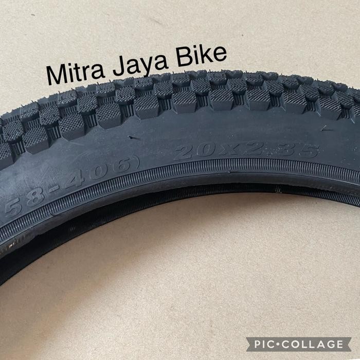 Ban Luar Kenda 20 x 2.35 Black Nylon Ban Luar Sepeda BMX Murah