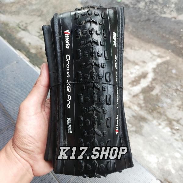 New Ban Luar Vittoria Cross XG Pro 700x34c Kevlar