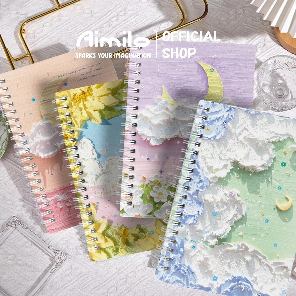 

Aimilo Notebook Aesthetic Buku Diary 40 Lembar Buku Jurnal Buku Catatan Buku Note Stiker Buku Tulis Aesthetic Sekolah