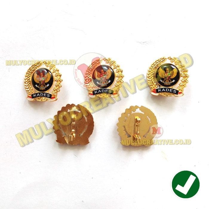 

Lencana Kepala Desa - Lencana Pin Kades Lurah Atribut Kerja PREMIUM