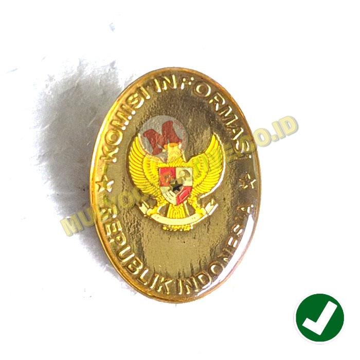 

Pin Komisi Informasi - Pin Bros Logo Komisi Informasi RI PREMIUM