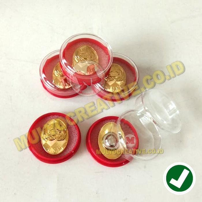 

Lencana Pin Dan Box Pin Logo ASN Korpri Pengait Magnet PREMIUM