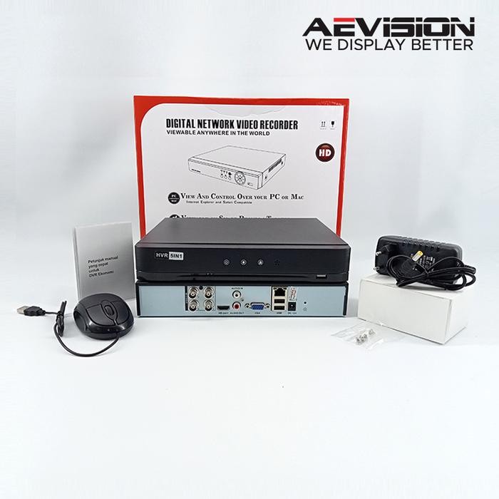 Dvr 4Ch Xmeye 2Mp H265 Full Hd/Dvr 4 Channel Resolusi 1080P Xmeye Dvr Cctv 8 Channel