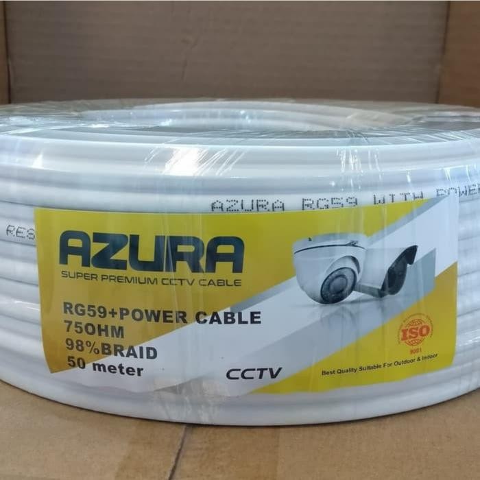 Kabel Azura Rg59+P 50M Kabel Cctv Rg59+P 50M Kabel Cctv 50 Meter
