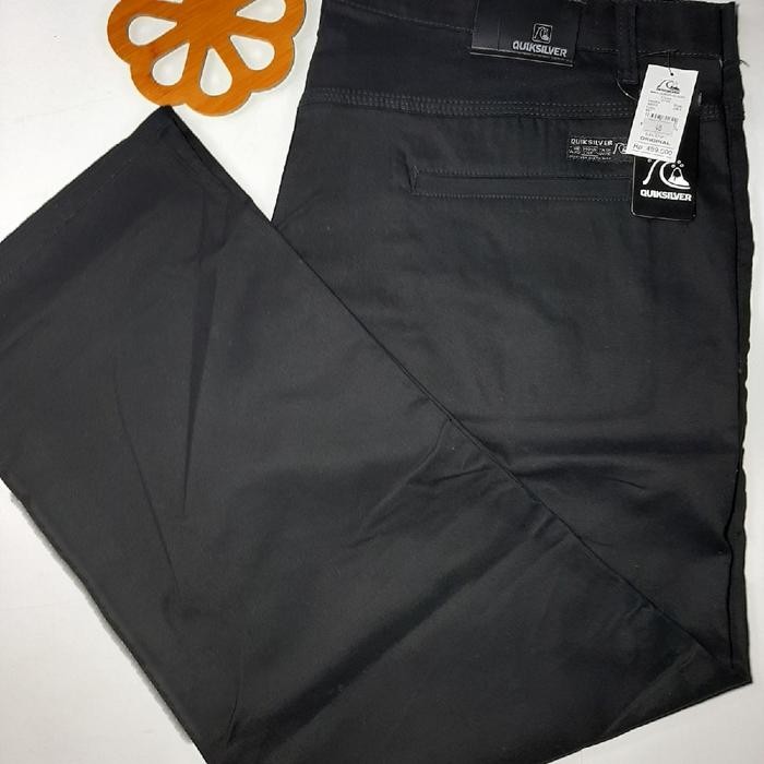 Celana Cinos Panjang Jumbo / Ngaret /40-52 Pria Formal Hitam Kerja Mocca Katun Chino Distro Casual